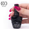 CCO brand High Quality 120 colors Private label rich pigment soak off uv gel nail polish Wholesale for Nail Art salon